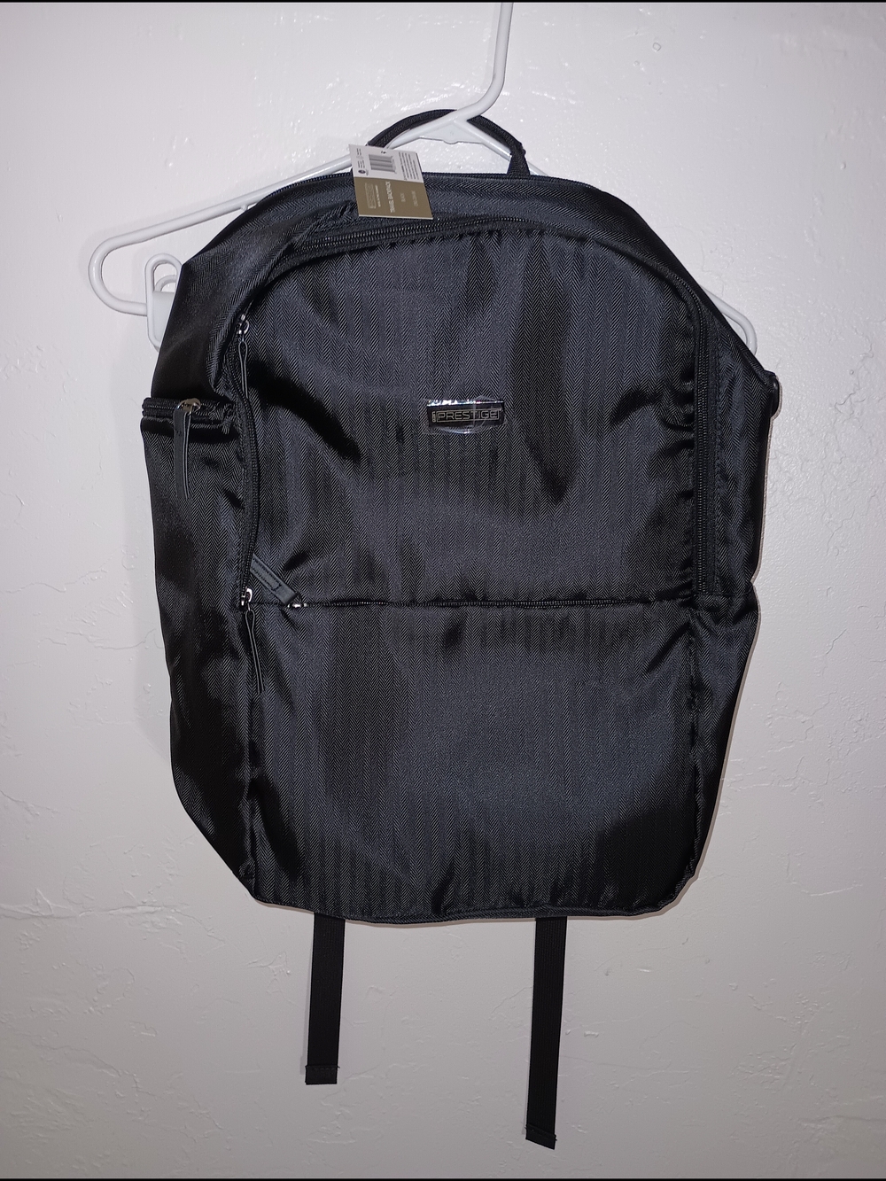 Source Unknown Black Men's Travel Backpack